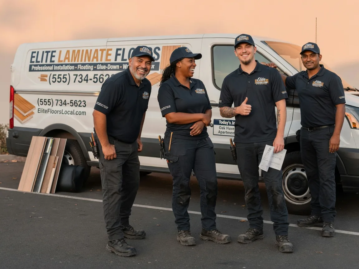 Laminate flooring installation company in Prague, OK